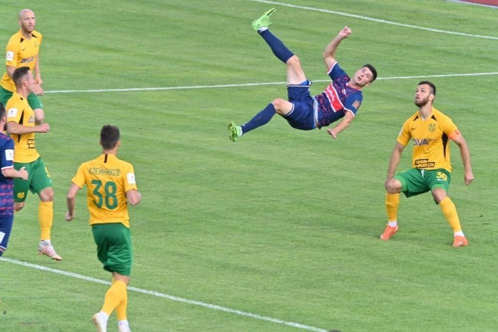 Футбольный «Енисей» сыграл вничью с «Кубанью» в домашнем матче в Красноярске