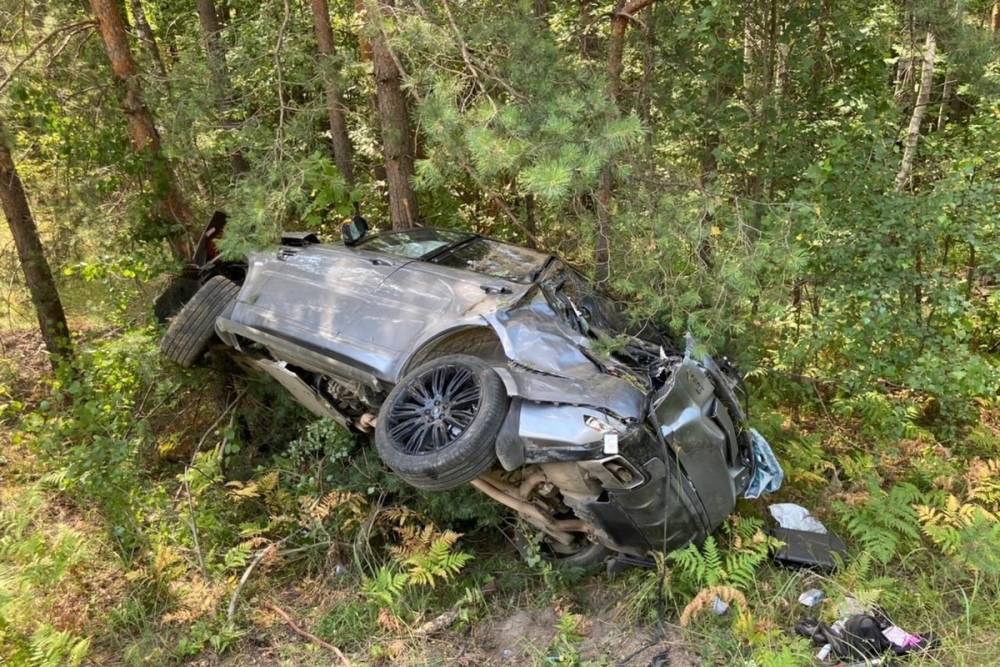 В ДТП в Касимовском районе пострадал водитель и 17-летняя пассажирка Land Rover