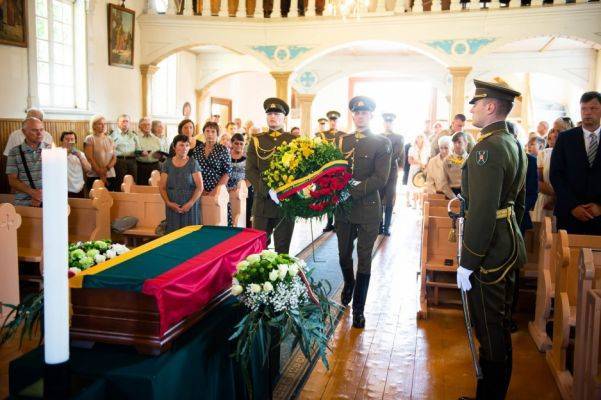 В Литве торжественно перезахоронили «лесного брата», расстрелянного при СССР