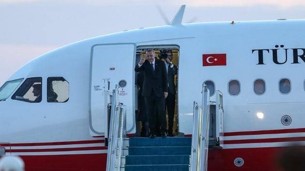 Эрдоган отправился с визитом на север Кипра