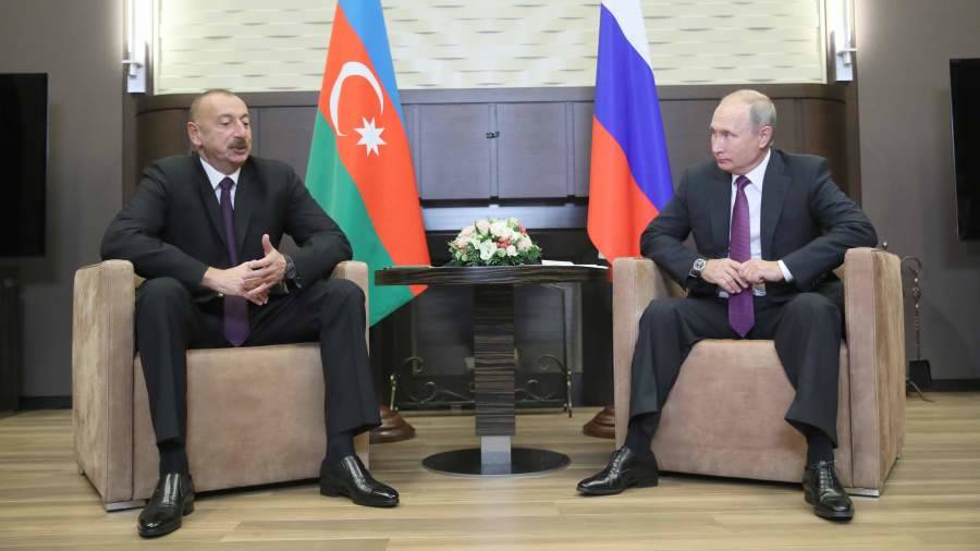 Путин проведет переговоры с Алиевым в Москве 20 июля