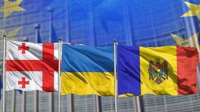 Подписали декларацию: Украина, Грузия и Молдова могут подать заявки на вступление в ЕС