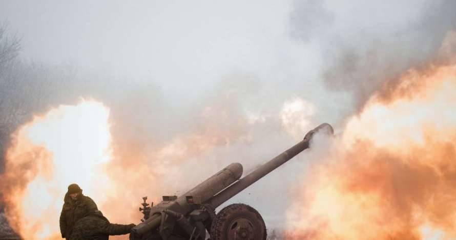 Оккупанты обрушили огонь артиллерии на Авдеевку