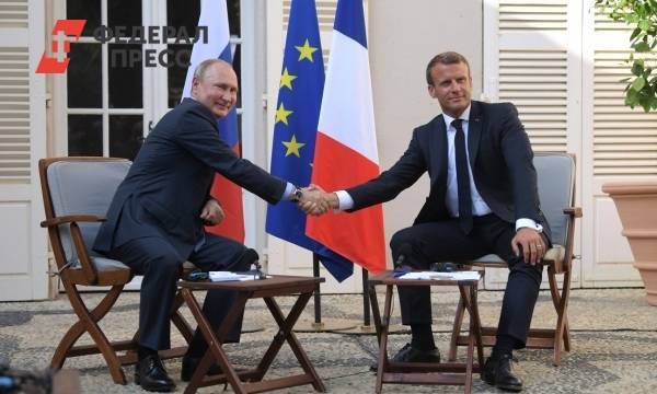 Путин обсудил с президентом Франции ряд вопросов: главное