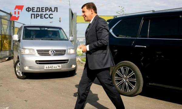Свердловский губернатор отдаст врачам машины чиновников