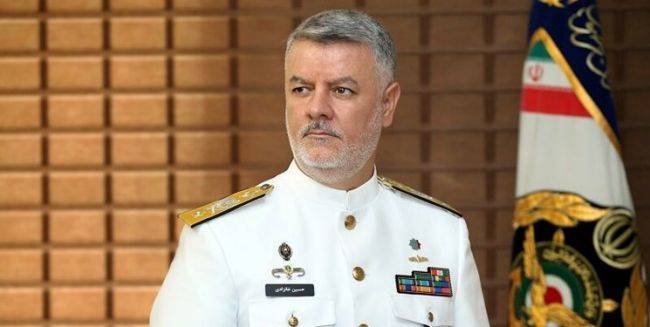 Командующий ВМФ Ирана примет участие в праздновании Дня ВМФ России