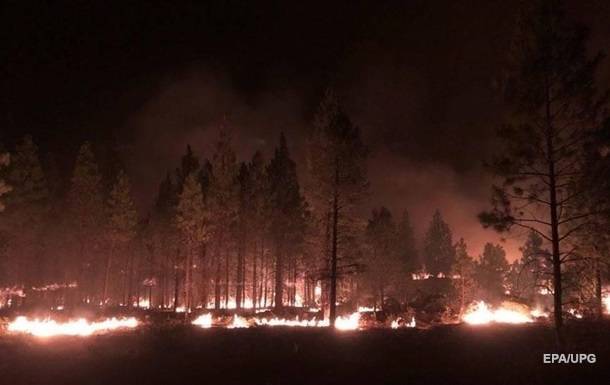 В США бушуют масштабные лесные пожары