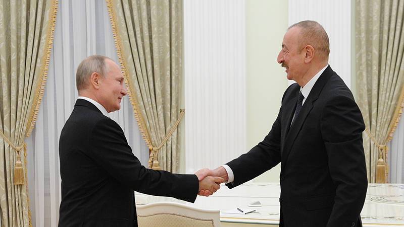 Путин отметил восстановление экономических отношений России и Азербайджана