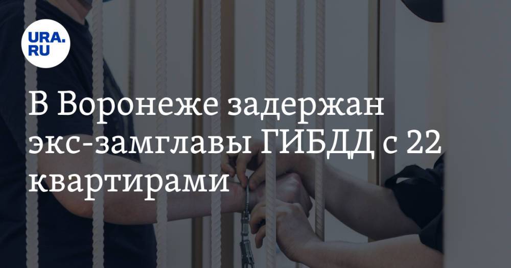 В Воронеже задержан экс-замглавы ГИБДД с 22 квартирами