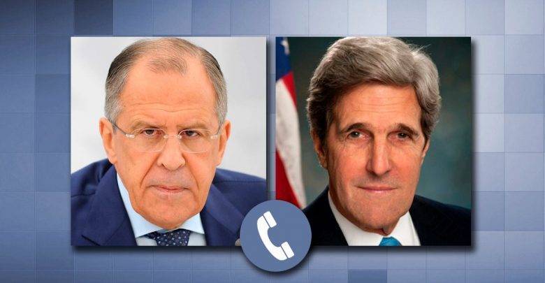 Лавров и Керри обсудили итоги визита спецпосланника президента США в Москву
