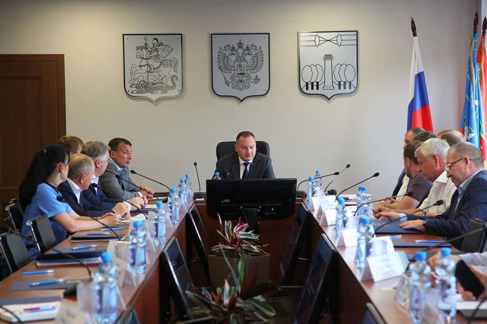Спасский провел заседание Совета директоров предприятий Красногорска