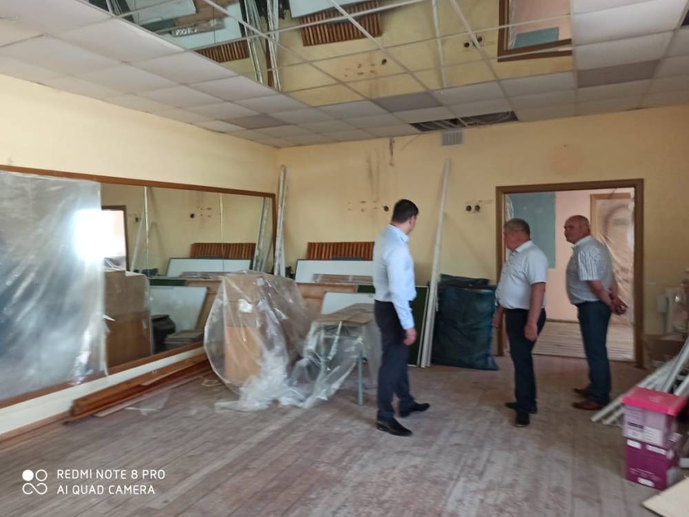 Школу искусств в Новомичуринске затопило из-за остановленного капремонта