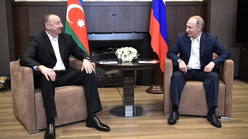 Ильхам Алиев встретился с Владимиром Путиным
