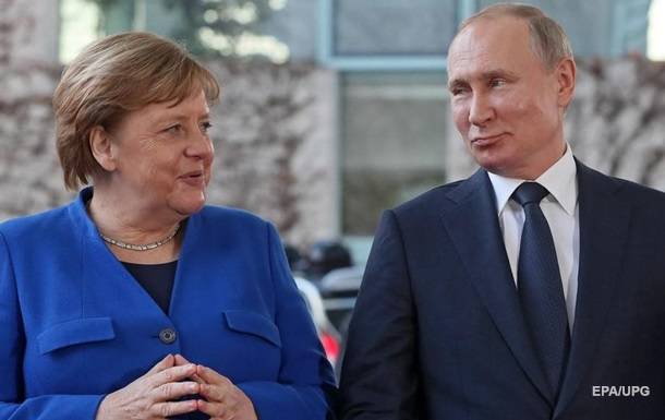 Меркель и Путин обсудили Северный поток-2