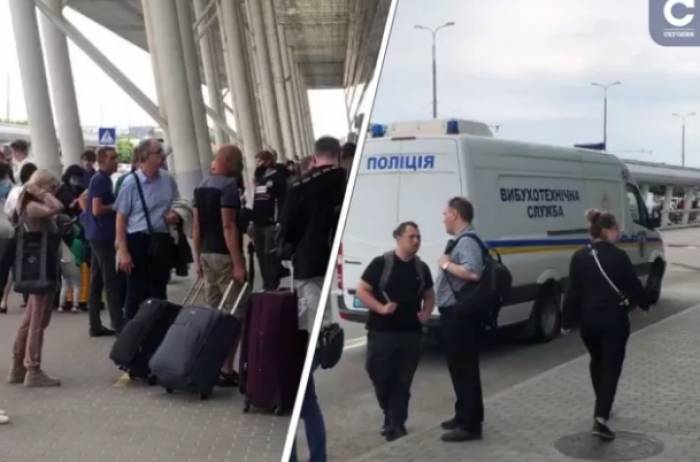 Во львовском аэропорту обнаружили подозрительную сумку: пассажиров эвакуировали (ВИДЕО)