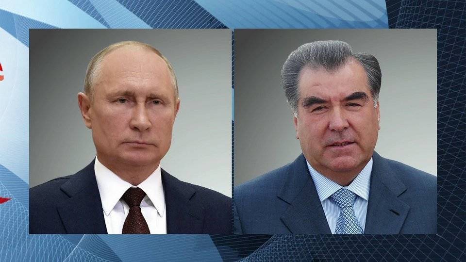 Состоялся телефонный разговор Владимира Путина с президентом Таджикистана Эмомали Рахмоном