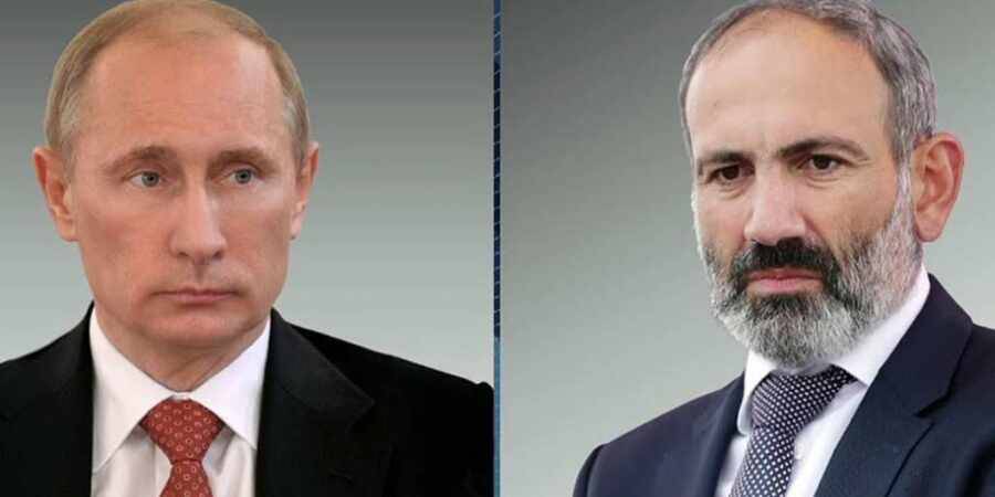 Путин и Пашинян по телефону обсудили ситуацию вокруг Нагорного Карабаха