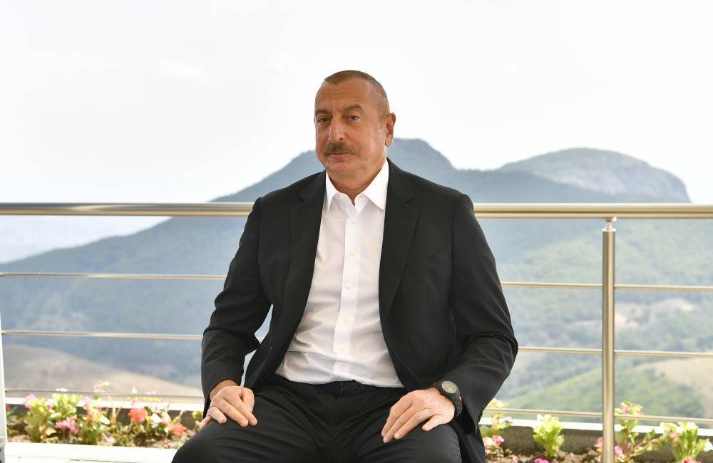 Президент Ильхам Алиев: То, что Шарль Мишель не употребил слов «статус», «Нагорный Карабах», конечно, было очень мудрым шагом