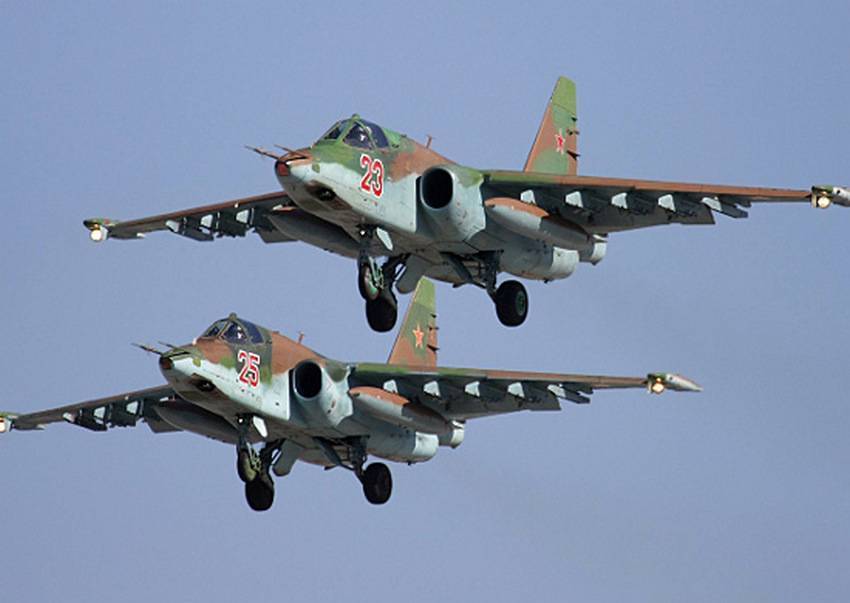 Россия перебрасывает штурмовики Су-25 в Узбекистан в рамках совместных военных учений