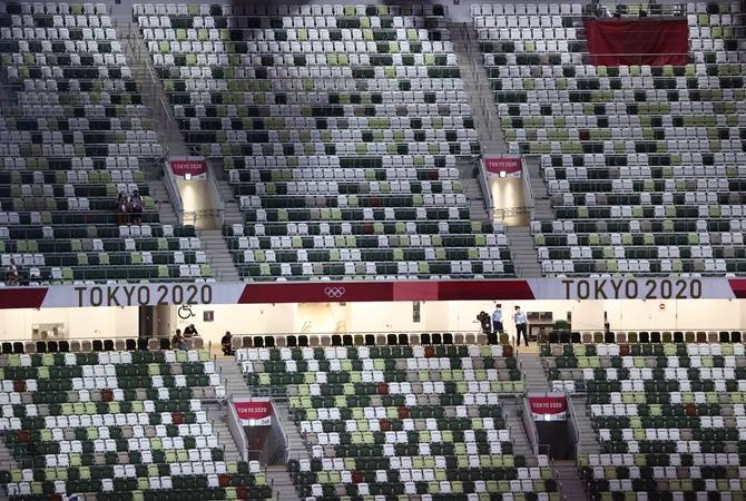 Церемония открытия Олимпийский игр в Токио - без зрителей на трибунах и флага России