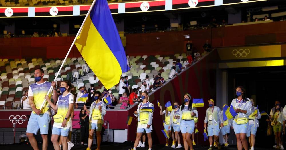 Выход сборной Украины на церемонии открытия Олимпиады в Токио: как это было (фото)