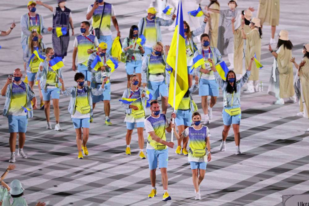 В Токио открылись Олимпийские игры 2020: Фото сборной Украины