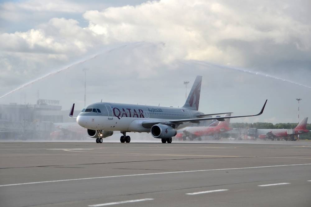 В Пулково впервые с начала пандемии сел самолет из Дохи