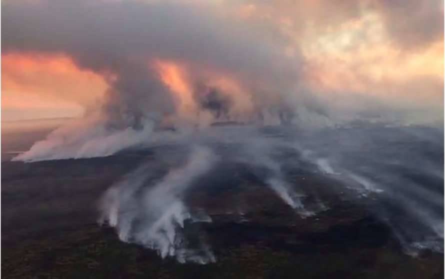 Дым от жутких лесных пожаров в России достиг США