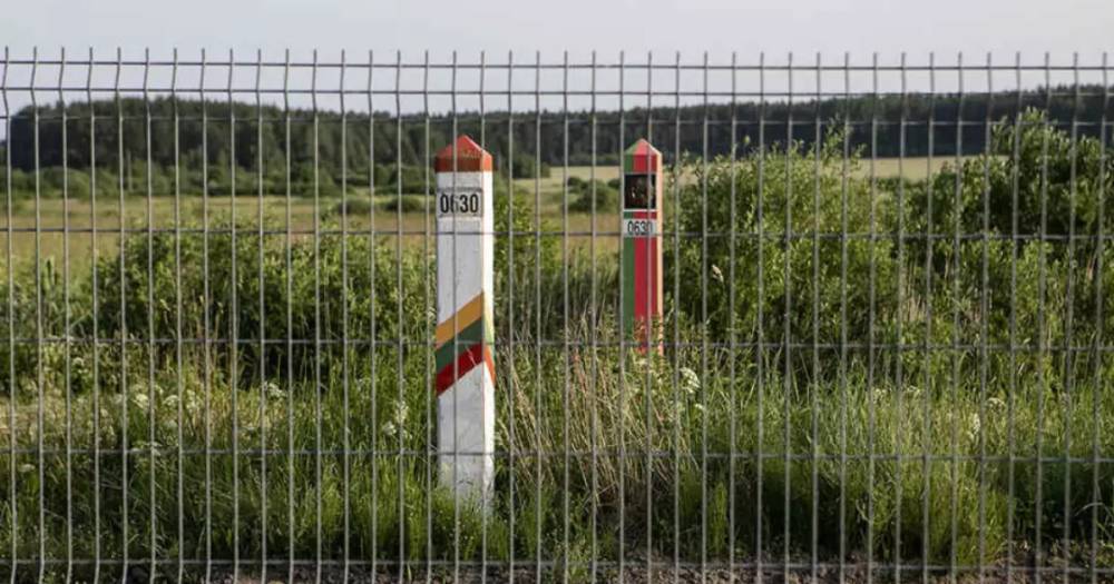 Литва "поставила на паузу" строительство стены на границе с Беларусью