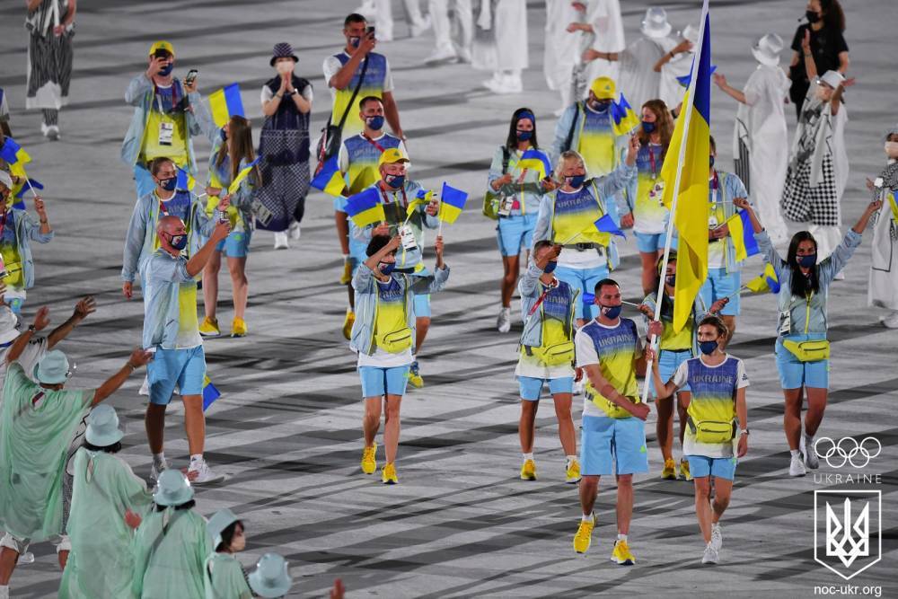 На российском ТВ не показали выход украинцев на церемонии открытия Олимпиады-2020