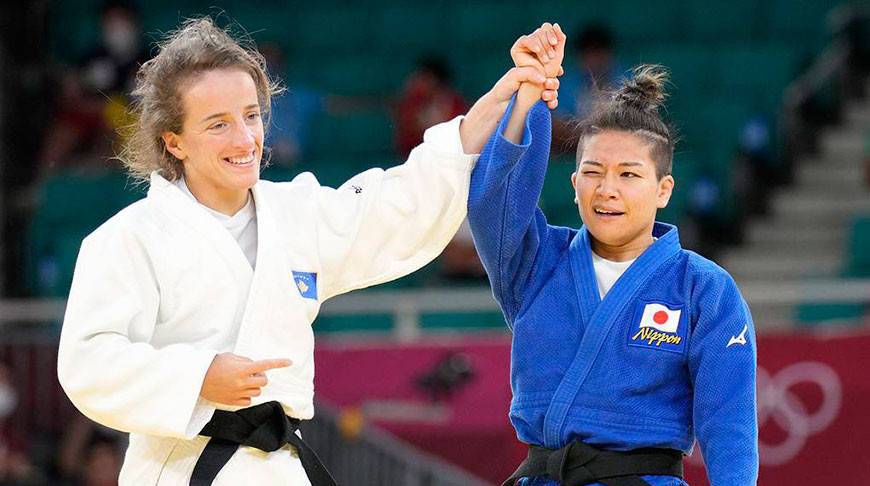 Дистрия Красники из Косово выиграла золото олимпийского турнира по дзюдо в категории 48 кг
