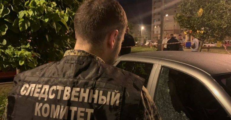 СК показал кадры с места расстрела замначальника уголовного розыска на Ставрополье