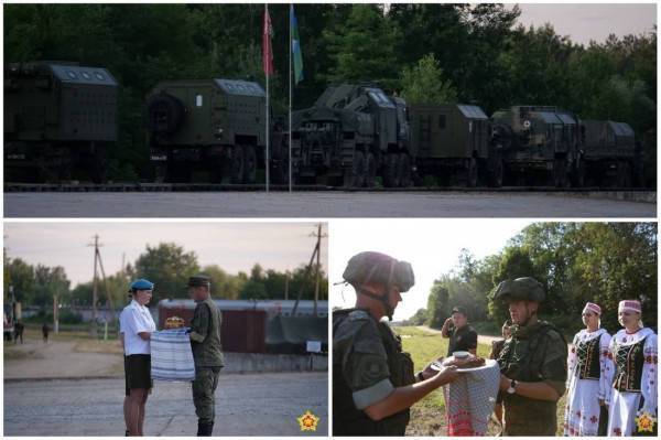 Встречали с оркестром и хлебом-солью: российские военные прибыли в Беларусь на сентябрьские учения