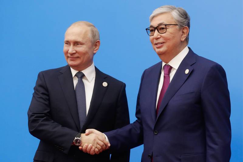 Путин и президент Казахстана обсудили региональные проблемы