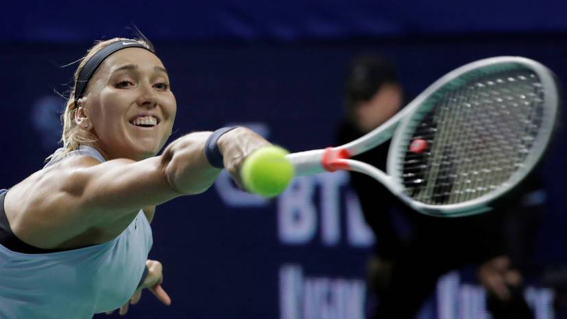 Веснина победила Остапенко и вышла во второй круг теннисного турнира ОИ