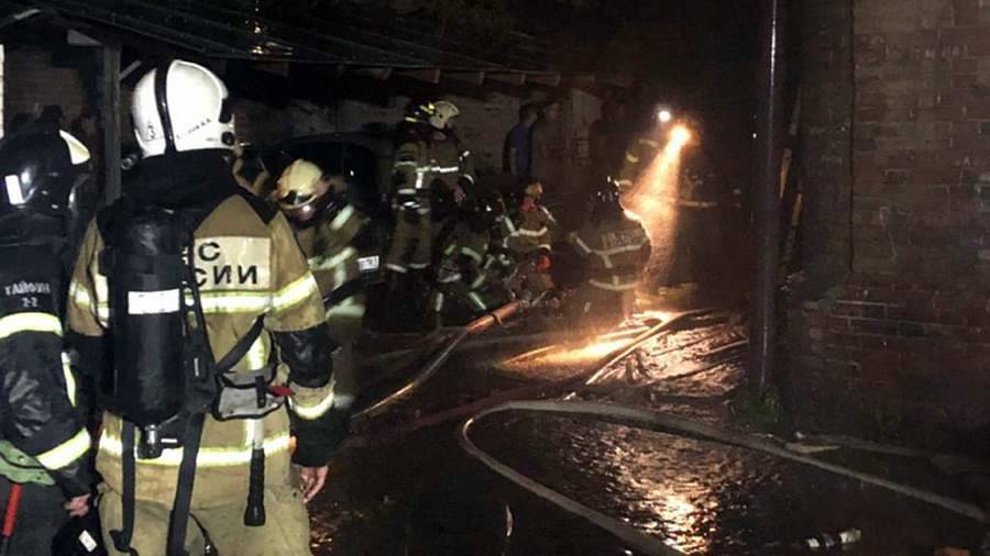Ранг пожара в жилом доме в центре Ростова-на-Дону повысили до четвертого