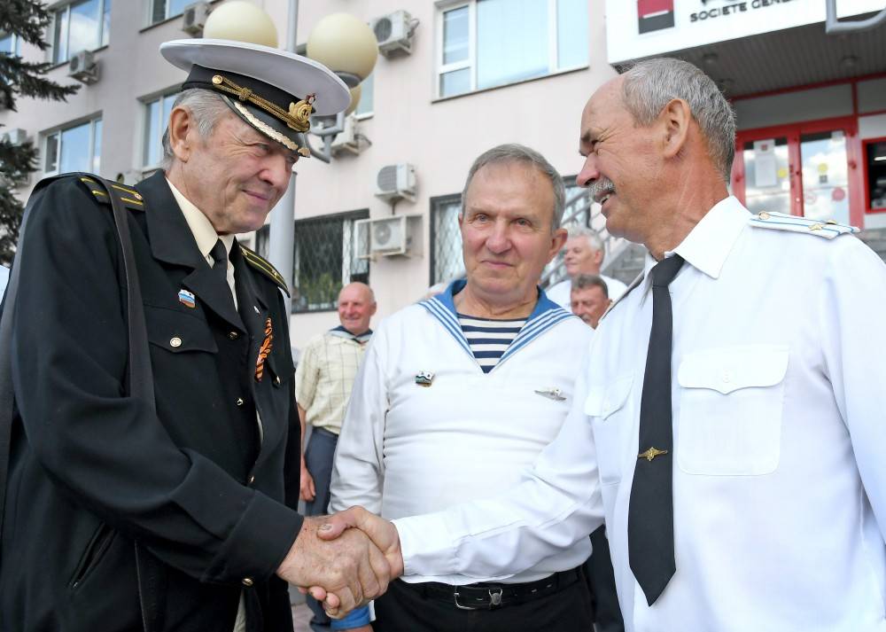 Липецкие моряки-ветераны отметили День ВМФ