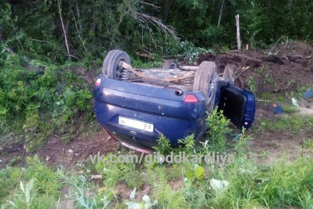 Пьяный водитель в Карелии попал в ДТП, погиб пассажир