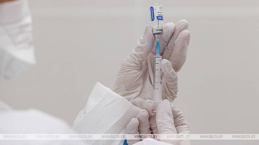 В Витебской области полный курс вакцинации от COVID-19 прошли около 100 тыс. человек