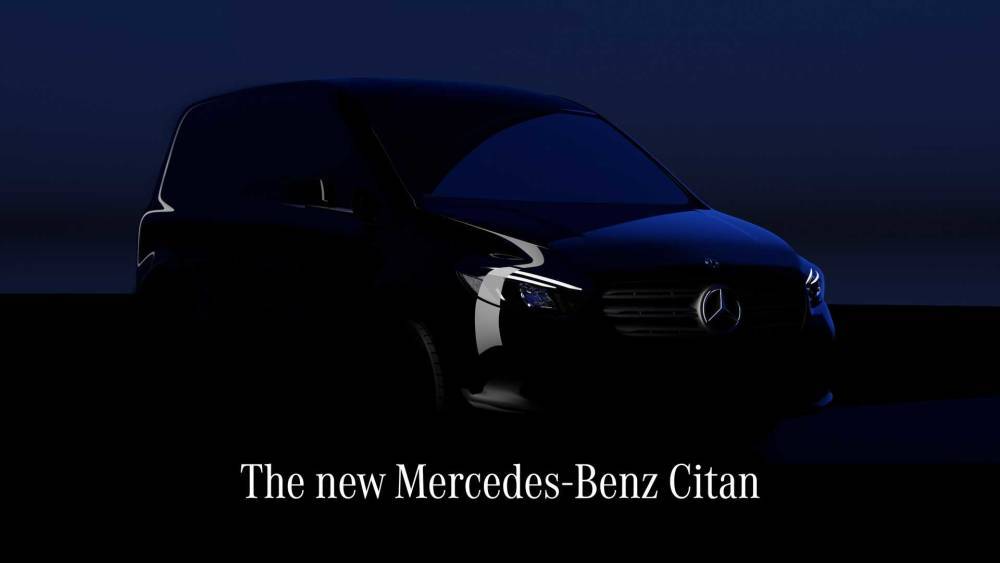 Mercedes-Benz показал на тизере новый Citan