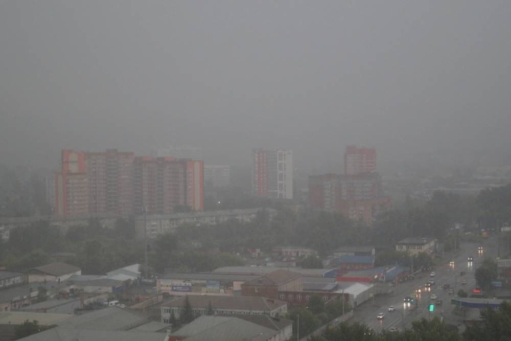 Похолодание и грозы – погода на вторник, 27 июля в Красноярске