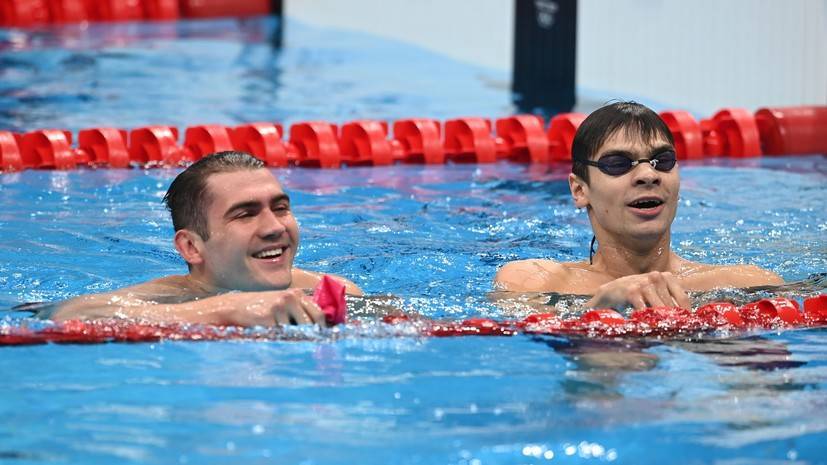 Оставили американца позади: пловцы Рылов и Колесников выиграли золото и серебро на дистанции 100 м на спине