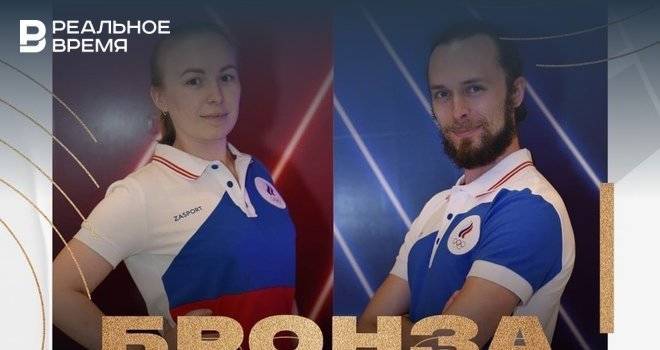 Каримова и Каменский завоевали бронзовую медаль Олимпиады в смешанной стрельбе
