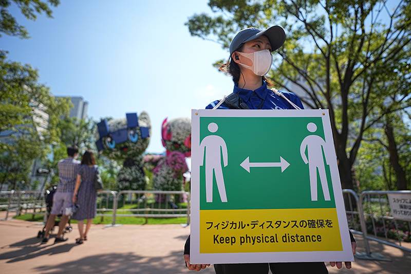 В олимпийском Токио зафиксирован рекордный прирост заражений коронавирусом