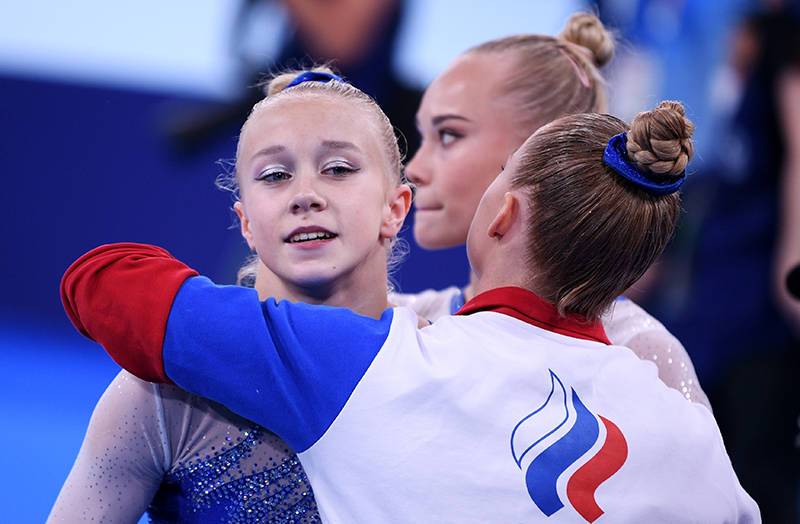 Гимнастки принесли России шестое "золото" на Играх в Токио
