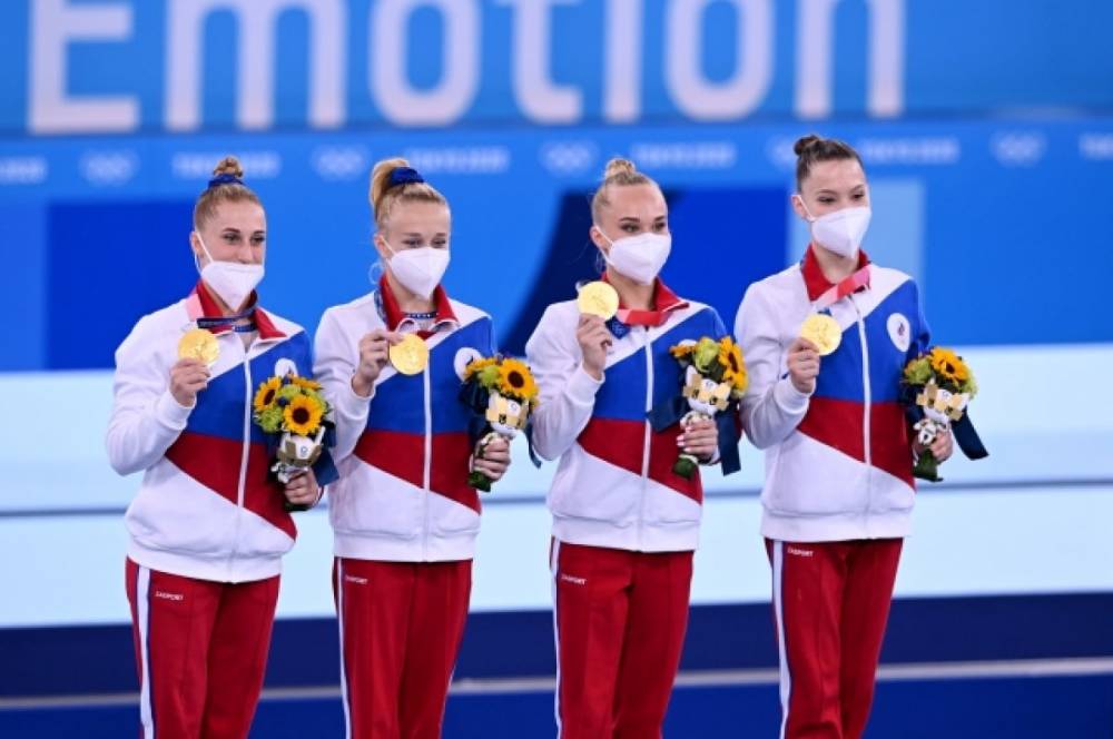 Российские гимнастки впервые победили на Олимпиаде в командном многоборье