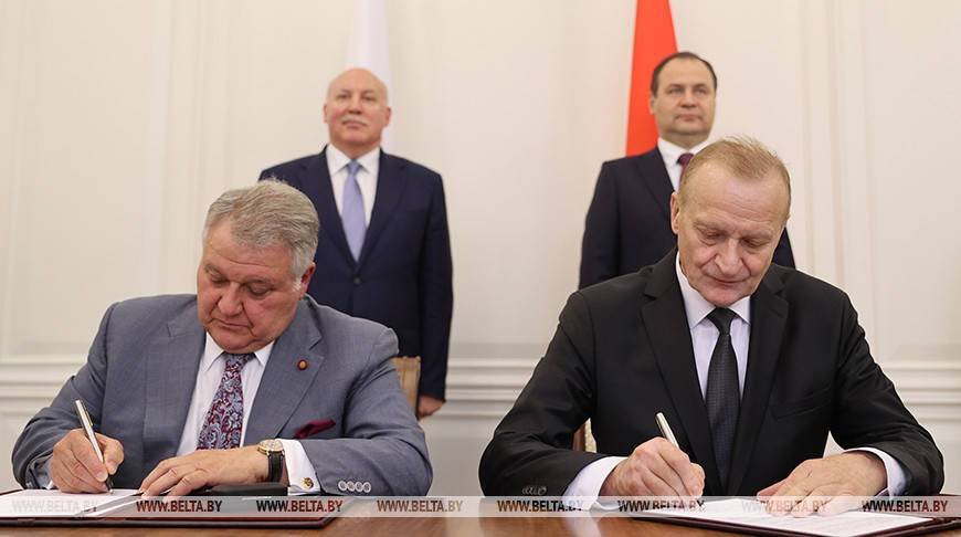 НАН Беларуси и Курчатовский институт подписали дорожную карту сотрудничества до 2030 года