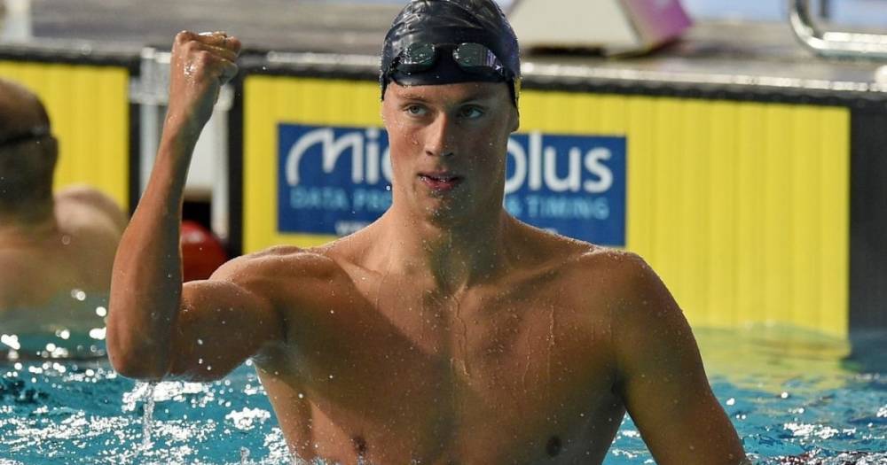 Украинец Романчук с рекордом Олимпиады по плаванию прошел в финал турнира