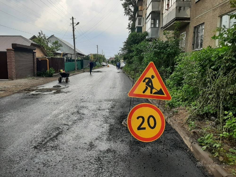 На ремонт липецких дорог выделено около миллиарда рублей