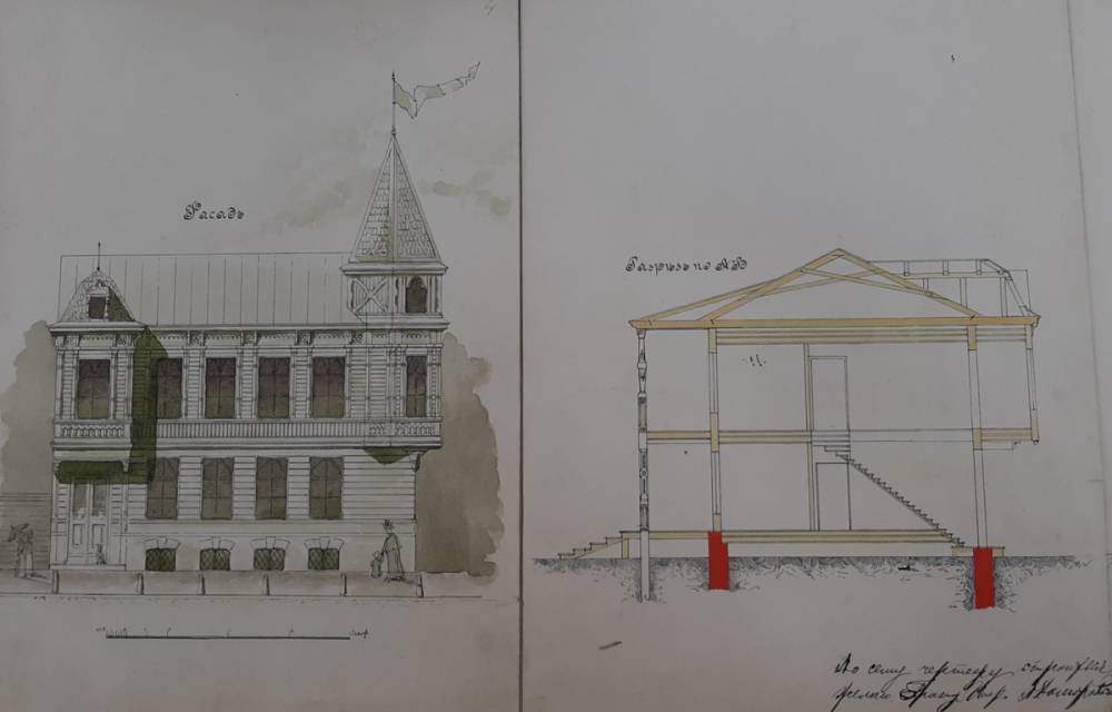 Архивисты оцифровали чертежи фасадов зданий Нижнего Новгорода XIX – XX веков